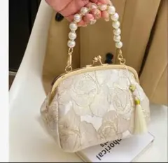 パーティーバッグ ハンドバッグ バッグ　卒業式　入学式　卒園式　結婚式　パール