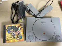 【動作確認済】初代プレステ本体セット　ソフト7本付き