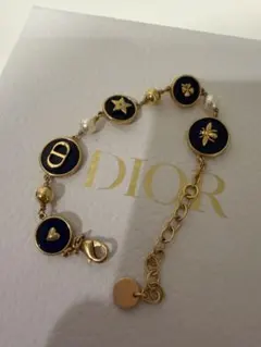 Dior ブレスレット ゴールド ネイビーのサムネイル