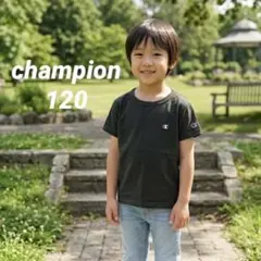 Champion キッズ Tシャツ グリーンのサムネイル