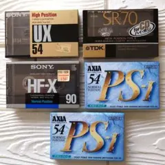 AXIA カセットテープ 4本セット PS-IX AU-II - メルカリ