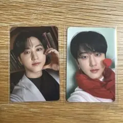 Stray kidsスキズ　NACIFIC両面トレカ　チャンビンセット