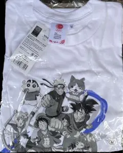 東京　オリンピック 2020 アニメ ワンピース　Tシャツ M