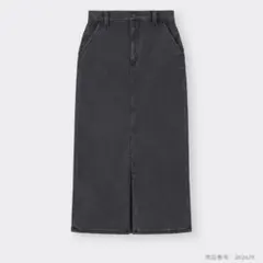 GU 裏フリースデニムスカート XS