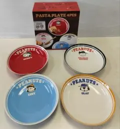 PEANUTS パスタプレート 4枚セット