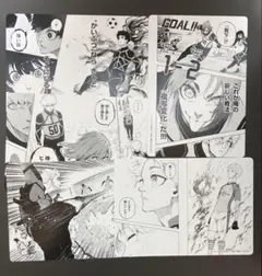 ブルーロック 潔 蜂楽 千切 國神 玲王 凪 名場面カード 5点セット