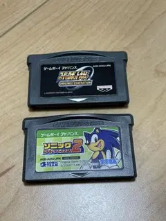 ゲームボーイアドバンス ソニック2 スーパーロボット大戦 2本セット