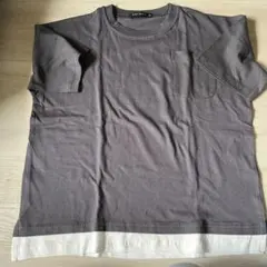 新品　レイヤード風Ｔシャツ　110