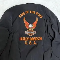 【L】HARLEY-DAVIDSON ☆ バイカー デザイン ナイロンジャケット 2025年最新】Harley-Davidson メンズ ナイロンジャケットの人気