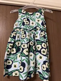 マリメッコ ユニクロ 花柄 ワンピース 90cm