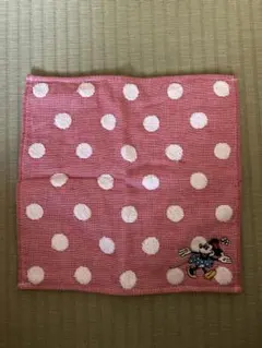 ディズニーストア　ミニー　タオルハンカチ