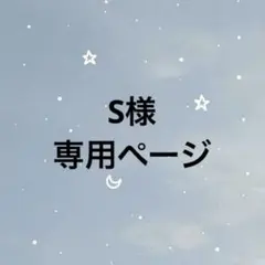S様　専用ページ(+既製品1600)(速達)