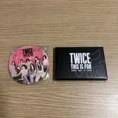 twice アプグレ特典　トレカセット&缶バッジ
