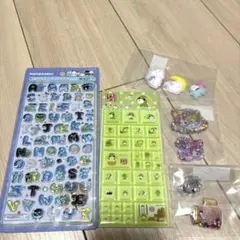 正規品　ボンボンドロップシール　サンリオモジ　はぴだんぶい　タイルシール　他
