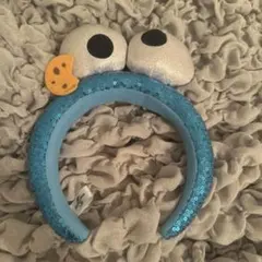 クッキーモンスター　スパンコール　カチューシャ