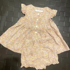 Tartine et Chocolat 花柄ワンピース Sサイズ