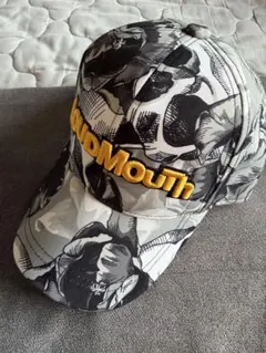 ラウドマウス ゴルフ キャップ 　総柄スカル