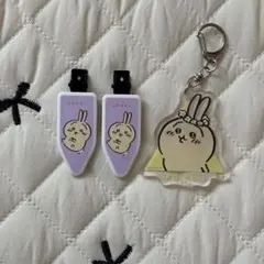 ちいかわ うさぎ 前髪クリップ アクリルキーホルダー
