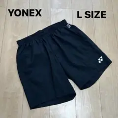 ヨネックス ハーフパンツ　L ベリークール バドミントン テニスショートパンツ黒