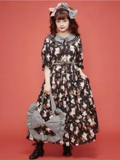 限定コラボ♡アルカリ×青木美沙子 サイベリアンストロベリーワンピース