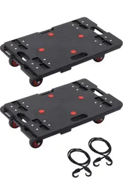 平台車 大 連結 【2台組】 60×40.5×13㎝ 耐荷重300kg N042 - メルカリ