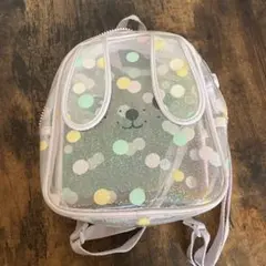 うさぎ型透明リュック