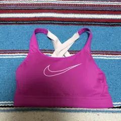 Nike Dri-FIT ピンク スポーツブラ S