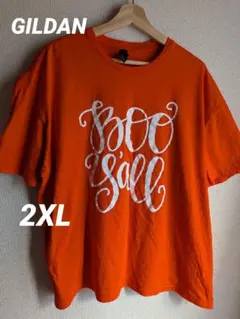 GILDAN SOFTSTYLE Boo y'all Tシャツ 2XL オレンジのサムネイル