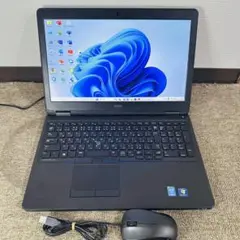 S139 Dellノートパソコンi5高速WEBカメラWindows11オフィス付