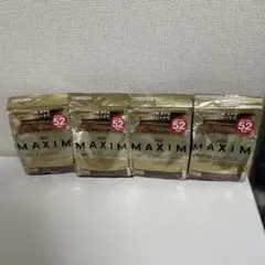 AGFMAXIM インスタントコーヒー 105g 52杯分　詰め替えタイプ　4袋