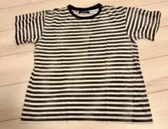 MINEDENIM 掠れボーダー Tシャツのサムネイル