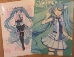 VOCALOID プロセカ 初音ミク クリアファイルセット LAWSONコラボ