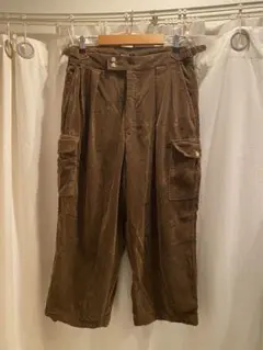 ラルフローレン　クロップド　コーデュロイ　パンツ　バギー 70s 80s 90s