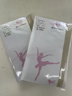 グランバレエ バレエタイツ Lサイズ　2枚セット　ファイテン