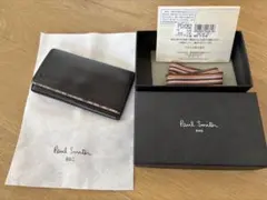 Paul Smith 黒 レザー キーケース