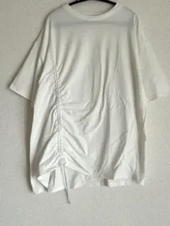 ローリーズファームドローストリング 半袖Tシャツ ホワイト最終お値下げのサムネイル