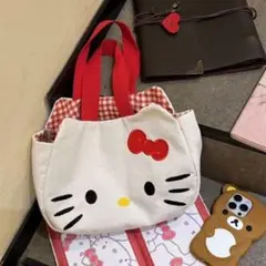 新品未使用　可愛いハローキティ トートバッグ