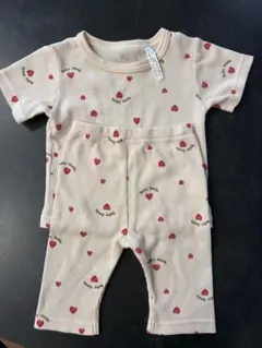 しまむら　パジャマ　半袖　90サイズのサムネイル