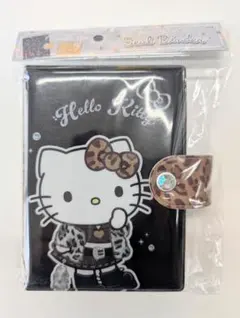 黒ギャル キティ シール帳 バインダー サンリオ 豹柄 ハロー キティ