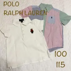 ラルフローレン シャツ ポロシャツ 100 115 半袖 2点セット 3T 5T