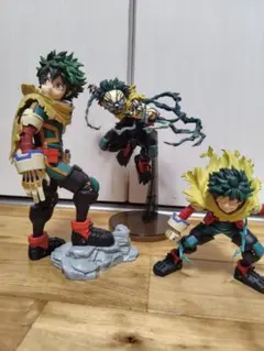 僕のヒーローアカデミア 緑谷出久 フィギュアセット