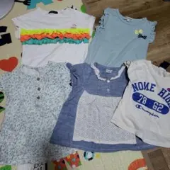 女の子 90 Tシャツ ブラウス カルディア まとめ売り　半袖