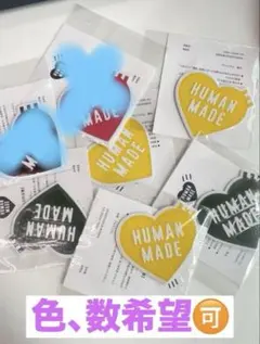 HUMAN MADE ハート アルミ ステッカー 2色セット 4枚セット - メルカリ