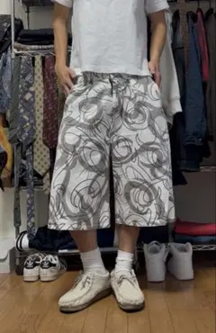 paradox archive y2k wide baggy shortsのサムネイル