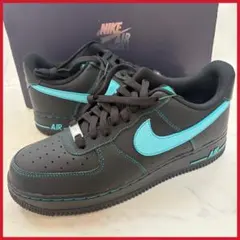 Nike Air Force 1 Lowブラックティファニー28cm鑑定済正規品 - メルカリ