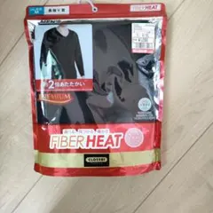 しまむら FIBER HEAT 長袖 V首 Mサイズ