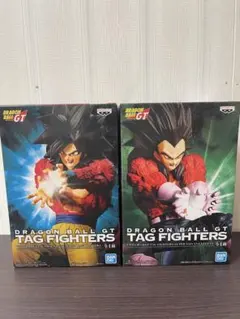 【新品未開封】ドラゴンボールGT TAG FIGHTERS 悟空 ベジータ 2種