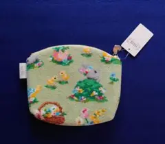 期間限定値下げ　新品未使用　FEILER ハッピーイースター　便利ポーチ 新品未使用】FEILERフェイラー☆ハッピーイースター！便利ポーチ☆完売