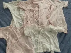 TOPVALU トップバリュ　イオン　ベビー肌着 コンビ肌着　短肌着5枚セット