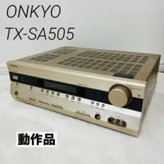 ONKYO TX-SA505 AVアンプ 本体　動作品 ONKYO TX-SA505 AVアンプ 本体 動作品 - メルカリ